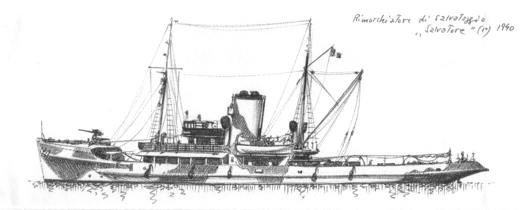 1940 - Rimorchiatore di salvataggio 'Salvatore'